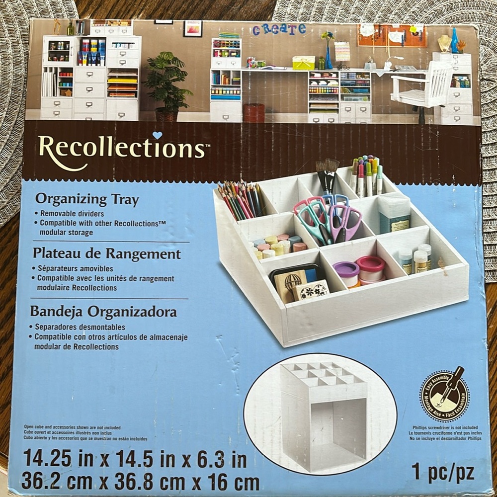 Recollections Organizing Tray - NIB